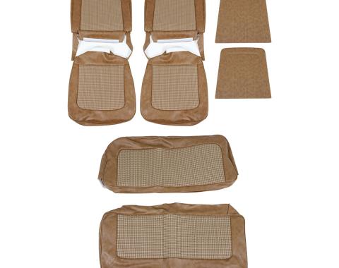 TMI Front & Rear  Replacement Upholstery, Deluxe Pattern 43-7418