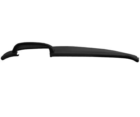 TMI Dash Pad Sport Pattern 1957 Chevrolet Hardtop, Sedan, Wagon, Nomad, Black Madrid Vinyl W/Black Stitch 26-83501-2295-BKS