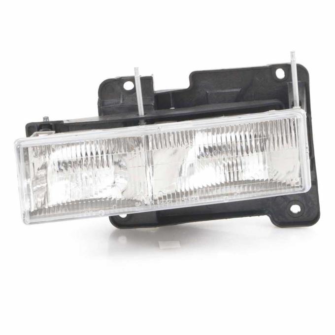 AMD Composite Headlamp Assembly with Bracket, LH, 90-00 Chevy GMC CK Truck X149-4090-LS