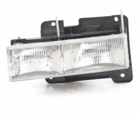 AMD Composite Headlamp Assembly with Bracket, LH, 90-00 Chevy GMC CK Truck X149-4090-LS