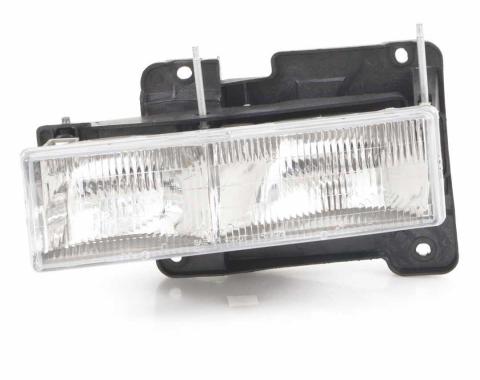 AMD Composite Headlamp Assembly with Bracket, LH, 90-00 Chevy GMC CK Truck X149-4090-LS