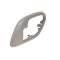 AMD Front Door Handle Bezel, without Power Door Lock Hole, RH, Gray, 95-00 Chevy GMC C/K OBS Pickup Truck SUV X540-4095-2GRYR