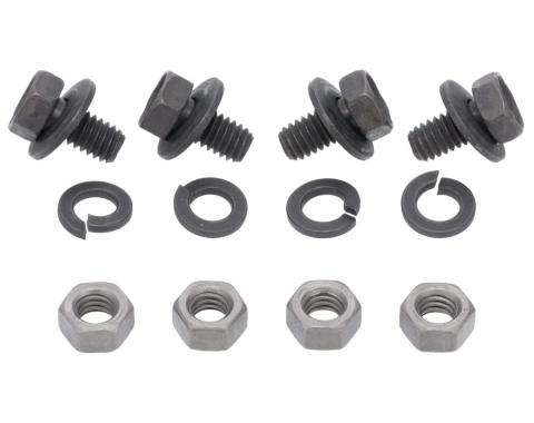 AMK Products Rear Bedside Brace Hardware Kit, 67-72 Chevy GMC CK Truck X781-4067-1S