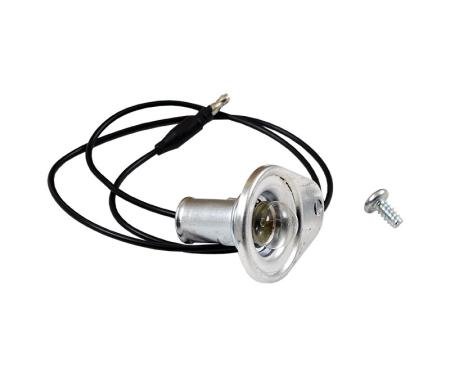 Dennis Carpenter Courtesy Lamp Assembly - Under Dash - 1966-77 Ford Bronco, 1960-69 Ford Car C8TZ-13760-A