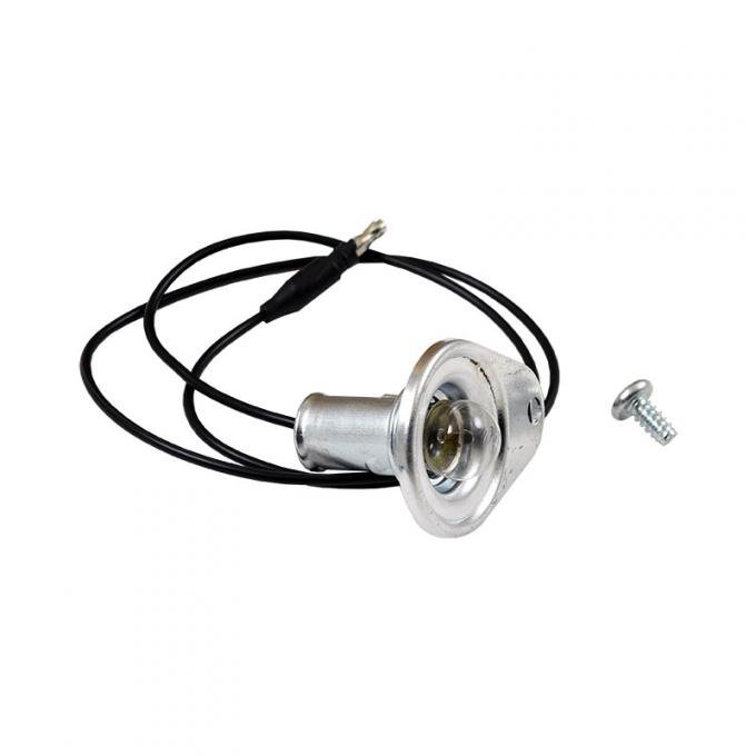 Dennis Carpenter Courtesy Lamp Assembly - Under Dash - 1966-77 Ford Bronco, 1960-69 Ford Car C8TZ-13760-A