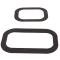 AMD Cowl Side Vent Valve Repair Seals, Pair, 55-59 Chevy GMC Pickup Suburban X376-4055-5P