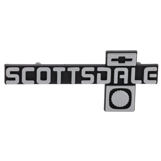 AMD Dash Emblem, Scottsdale, 81-88 Chevy CK Truck SUV X485-4081-4B