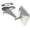 AMD Outside Rear View Mirror Kit, Stainless, LH, 70-72 Chevy GMC C/K Pickup Truck Blazer Jimmy Suburban X570-4070-LS