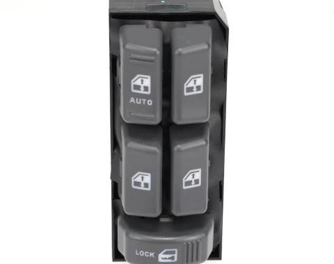 AMD Power Window Switch, LH, 4 Door, 95-00 Chevy GMC C/K OBS Truck Tahoe Yukon X546-4095-4