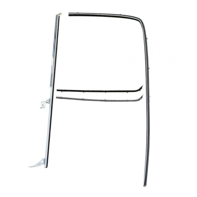 Dennis Carpenter Door Glass Anti-Rattler Kit - 1956 Ford Truck B6C-8121460-CA