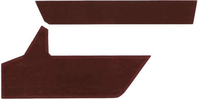 Dashtop Two Piece Cloth Trim Kit 294TK | Red Cloth Insert