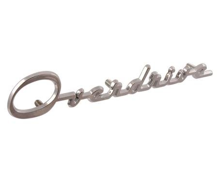 Dennis Carpenter Overdrive Name Plate - 1953-56 Ford Truck, 1953-55 Ford Car BF-7042528-A