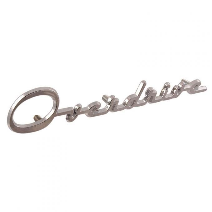 Dennis Carpenter Overdrive Name Plate - 1953-56 Ford Truck, 1953-55 Ford Car BF-7042528-A