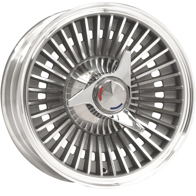 CA (Auto Accessories of America) Corvette Replica Direct Bolt Knockoff Wheel SET OF 4 1963-64 22763