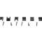AMD Headlamp Bezel Hardware Set (20pcs), 73-78 Chevy GMC C/K Pickup X144-4073-S