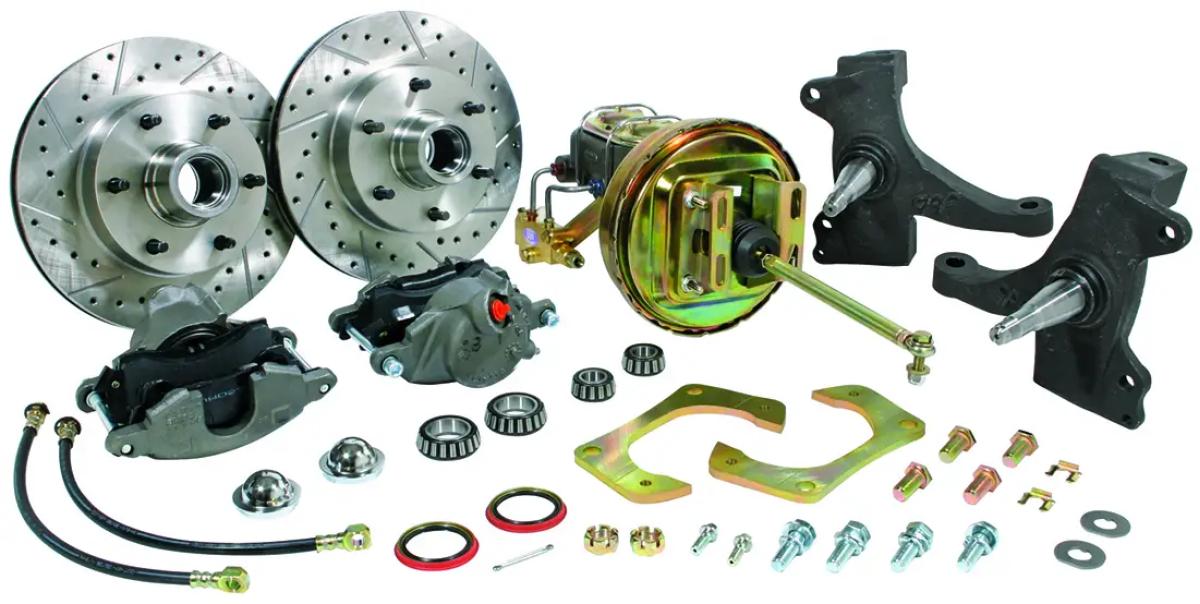 Spindle Booster Classic Performance Complete Disc Brake Kit & Booster w/ 2.5