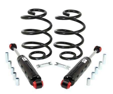 Classic Performance C10 Spring & Shock Combos, 63-72C10, Rear 4" Drop Springs & Shocks 6372CSSK-R4