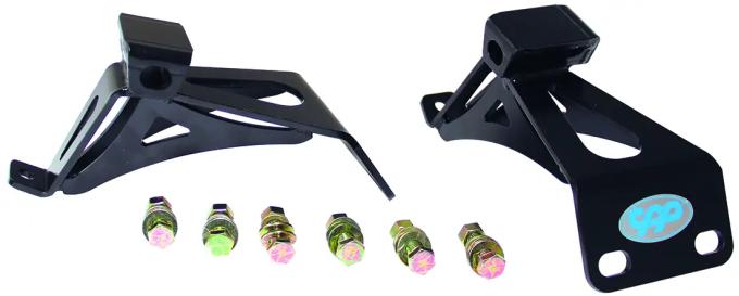 Classic Performance Chevy Truck Small Block Engine Perches, 1963-72 Chevy 1/2 Ton 6372MP-SM
