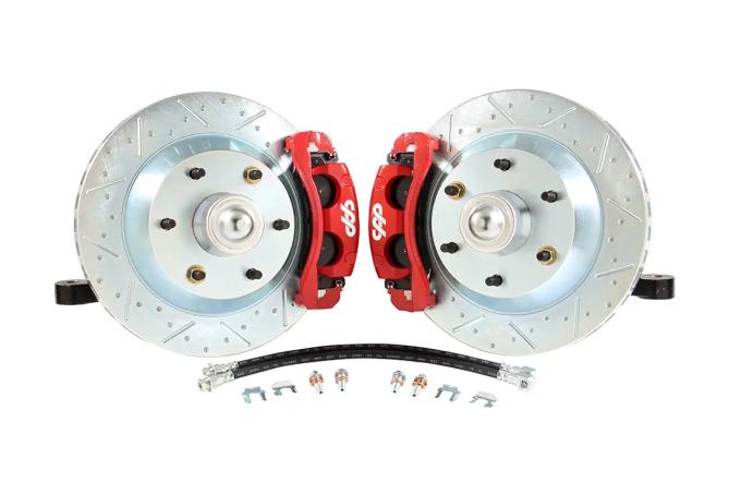 Classic Performance Complete Disc Brake Kit & Booster w/ 2.5" Modular Drop Spindles for 60-62 Chevy C10 13" Rotors 6062CBK-65213R