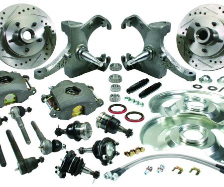 thumbnail image 2 of Pirate Jack Front Disc Brake Conversion Kit For 1963-66 Chevy C10 Truck – 6 Lug, Stock Height, 2WD 2 of 6