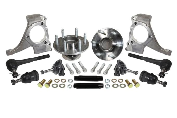 Classic Performance 1963-70 C10 2.5" X-10 Modular Drop Spindles with Ball Joint and Tie Rods 6370X10H-6