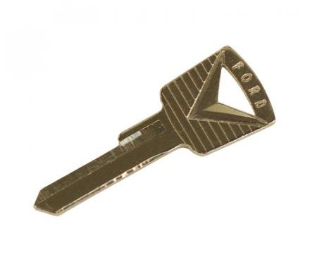 Dennis Carpenter Key Blank - Ignition and Door - 1966-77 Ford Bronco, 1952-64 Ford Car, 1953-64 Ford Truck BA-3685-A