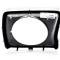 AMD Headlight Bezel, Silver/Black, Round, LH, 78-79 F100 F150 F250 Bronco X145-4578-2L