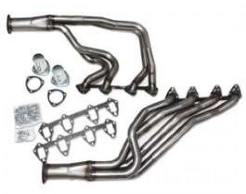 Four Tube Headers, Bare Steel, For FE Engines, Fairlane, Ranchero, Torino, 1966-1970