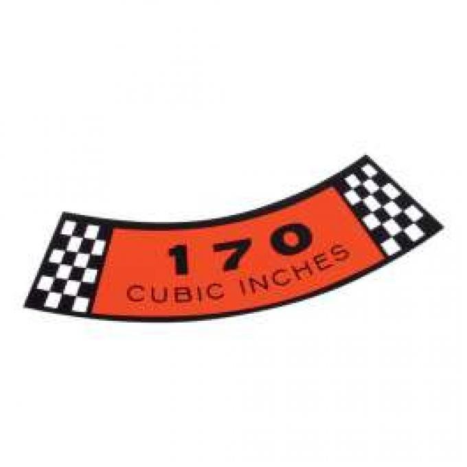 Decal - Air Cleaner - 170 Cubic Inches