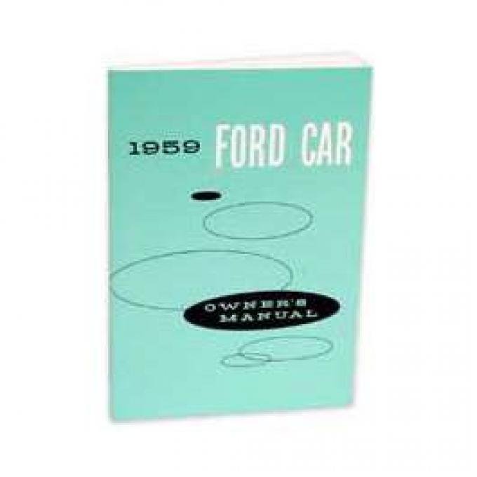 Ford Owner's Manual - 40 Pages With Illustrations