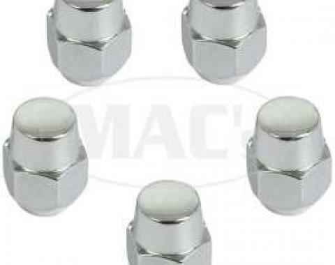 Lug Nuts, Styled Steel Wheel, Set Of 5, Fairlane, Falcon, Ranchero, Torino, Comet, Montego, 1966-1969