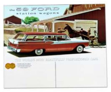 Ford Station Wagon Color Sales Brochure