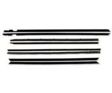 Belt Weatherstrip Kit - Doors and Rear Quarter Windows - 8 Pieces -Door Hardtop