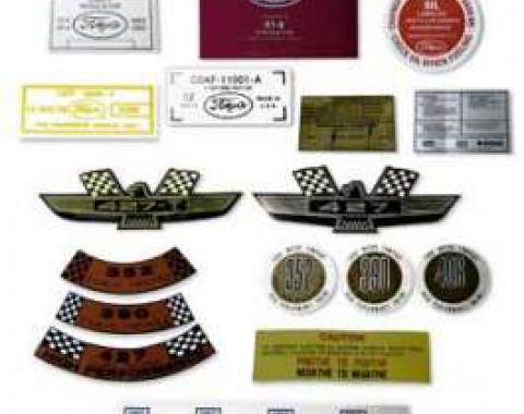 Air Cleaner Decal - 460 4V, Regular Fuel