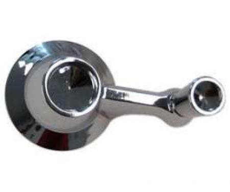 Vent Window Crank Handle - With Chrome Knob