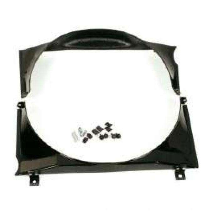 Fan Shroud - 2 Piece Fiberglass - 352 and 390 V8 - With Heavy Duty Cooling Or Air Conditioning