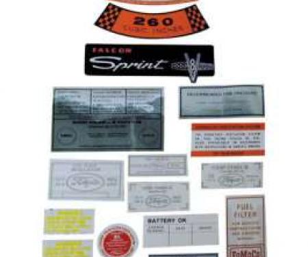 Decal Kit, 351-4V CID, Ranchero, 1974