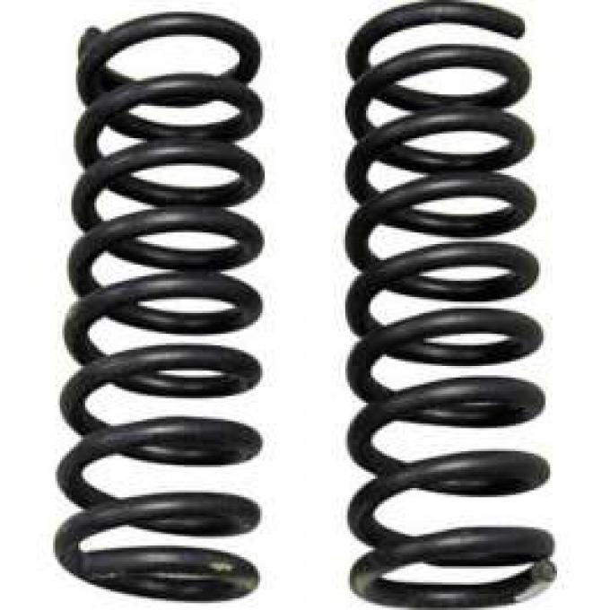 Coil Springs, Custom Lowered, Front, Pair, Fairlane, Ranchero, Galaxie, Full Size Mercury, 1955-1972