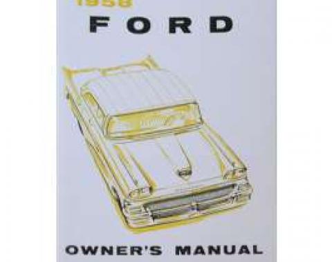 Ford Owner's Manual - 40 Pages With Illustrations