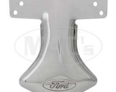 Exhaust Deflector - Stainless Steel - Ford Script and Oval