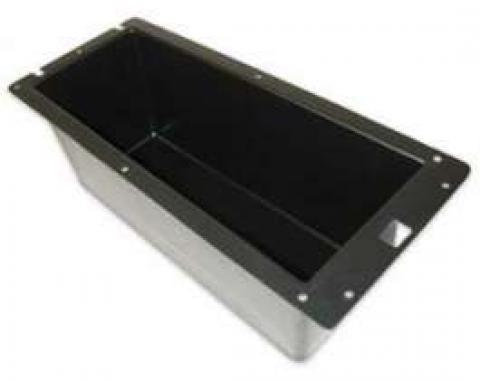 Console Glove Box Liner - ABS Plastic - Black With Original Type Textured Grain