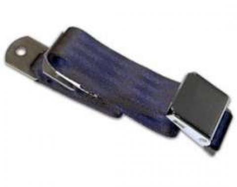 Seatbelt Solutions Universal Lap Belt, 60" with Chrome Lift Latch 1800601000 | Black