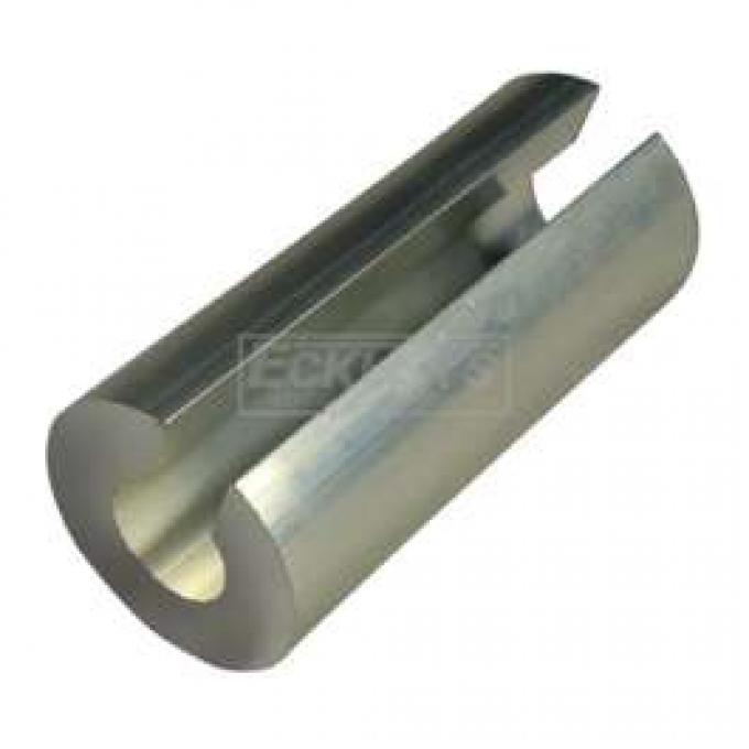 Alternator Spacer - Silver Finish - 2.25 Long