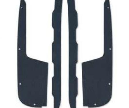 Rear Quarter Upper Trim Set - 4 Pieces