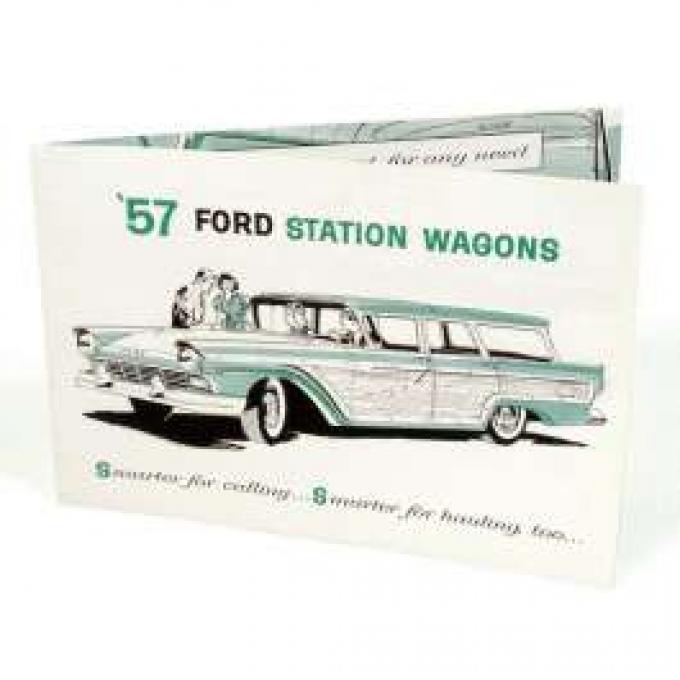Ford Station Wagon Color Sales Brochure