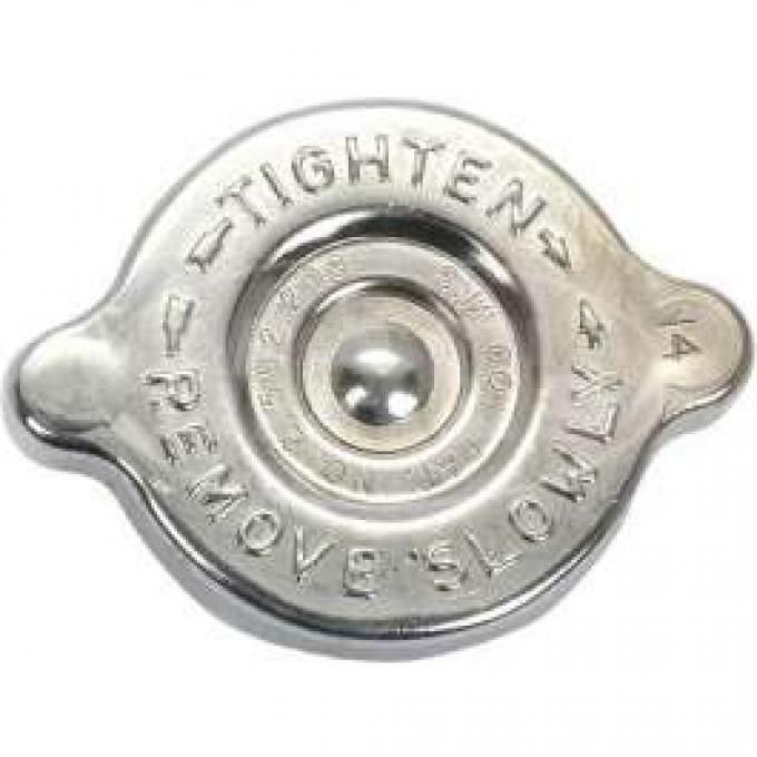 62/67 Chrome Radiator Cap (14 Lbs)