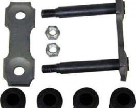 Labwork Rear Leaf Spring Shackle Repair Kit – For Chevy C/K & GMC Pickup Truck 2PCS