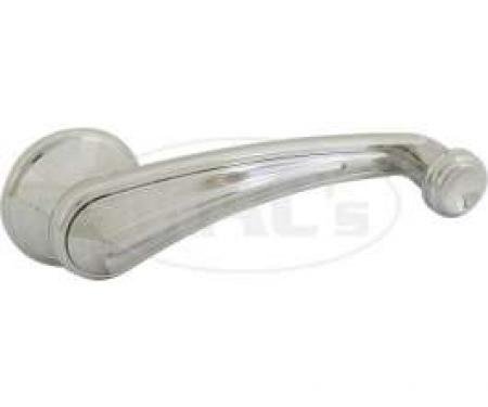 Window Crank, Billet, 1/2 Inch Round Spine, 1957-1979