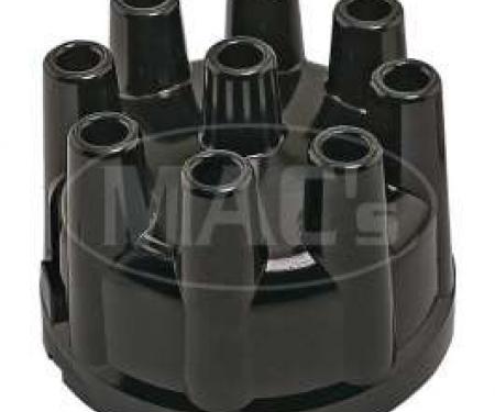 Distributor Cap - Aluminum Contacts - Black