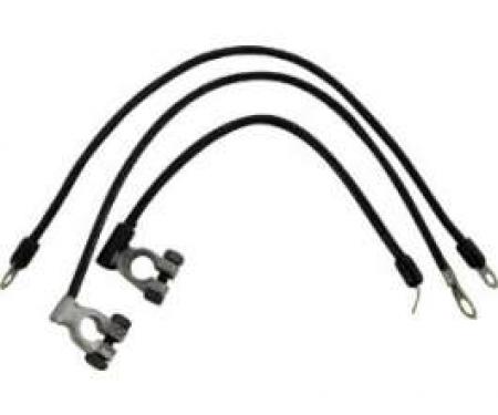 Battery Cable Set - 6 Cylinder - Before 1-21-63